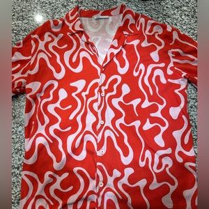 Used ZARA BUTTON UP WORN ONCE SIZE XL